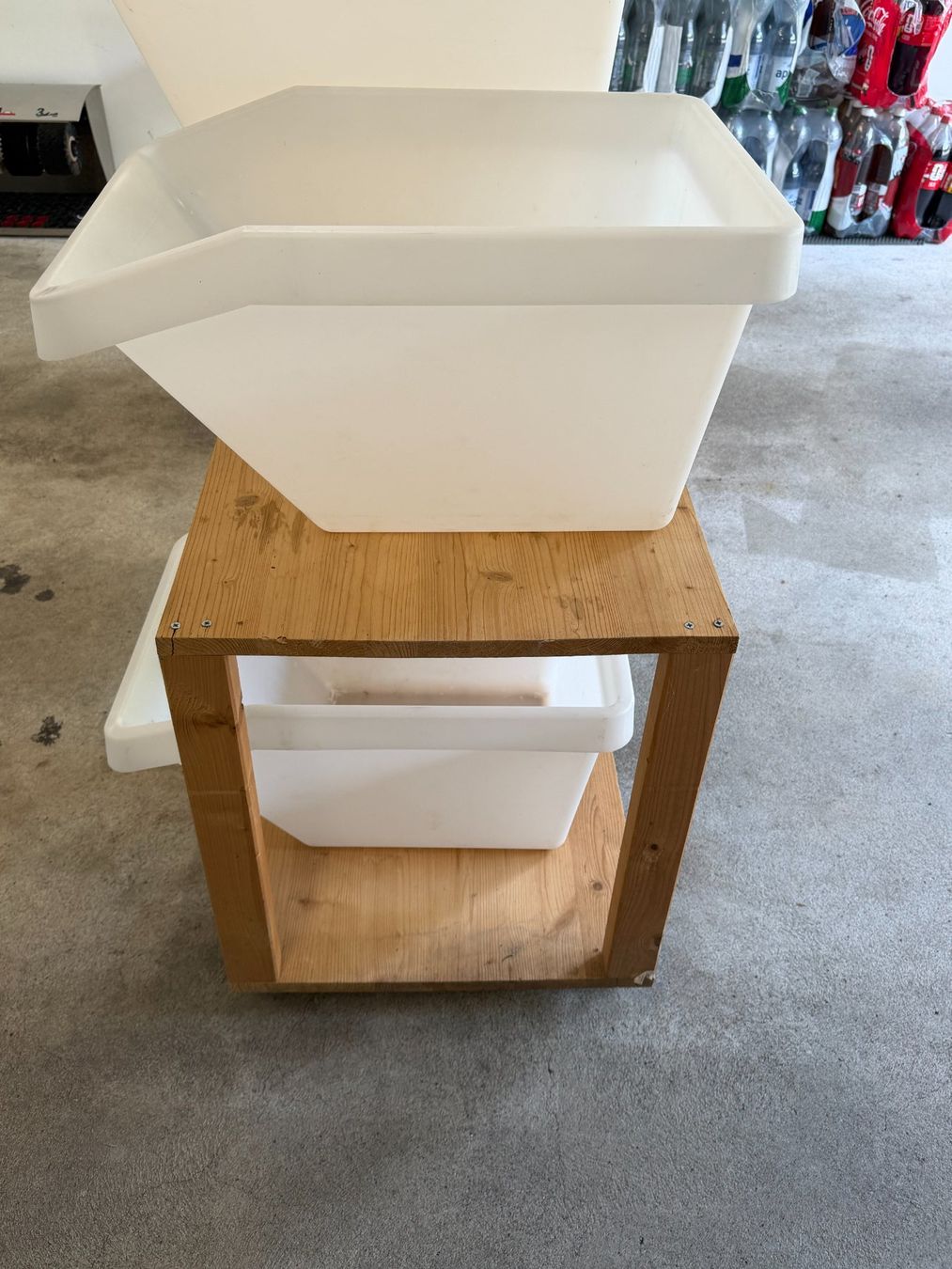 Ikea Scaffali: Sortera sortierer 6 Stk. mit Holzregal mit Räder – Usato da Walde AG venduto da Flumsi66 9