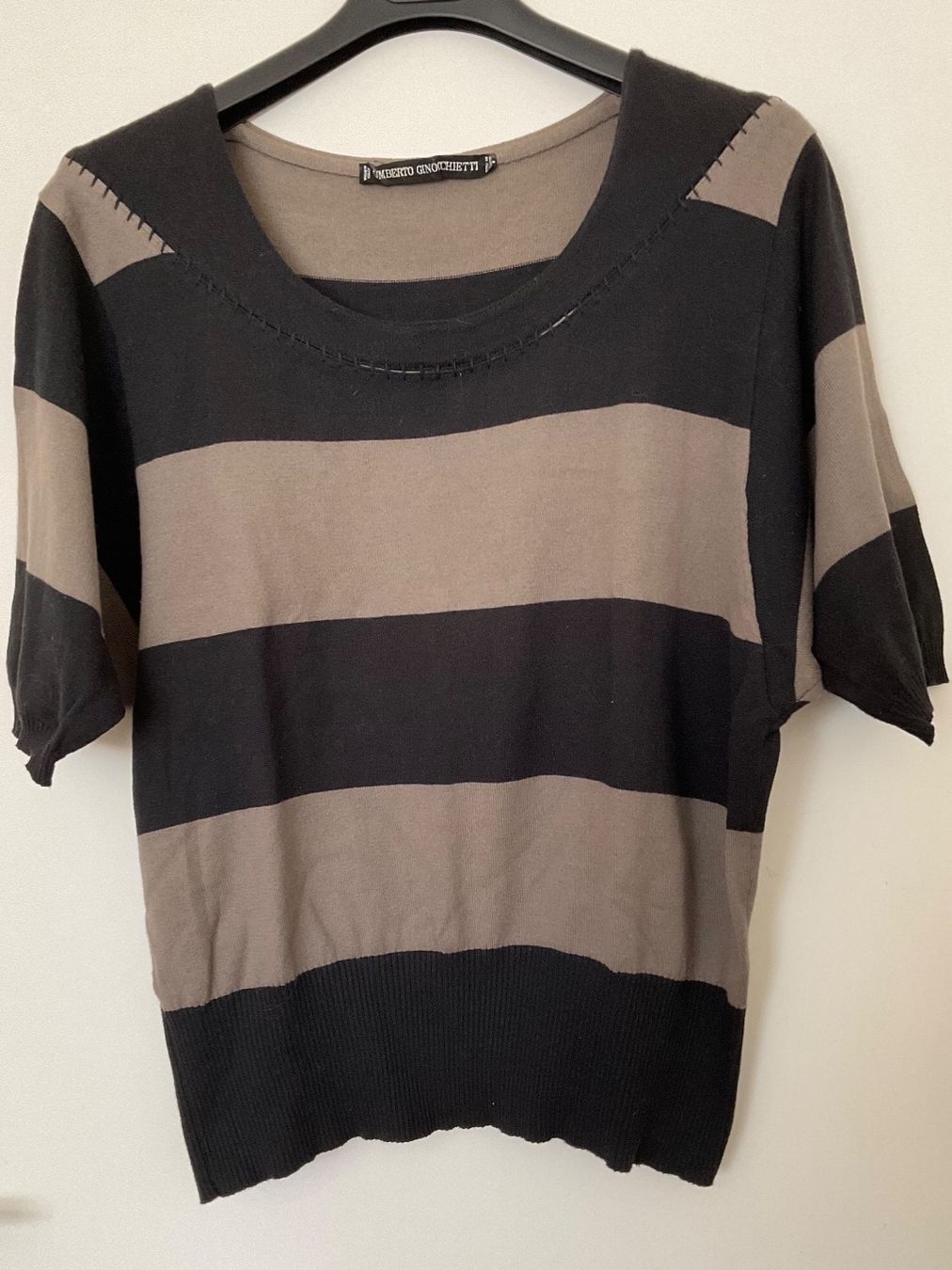 Pulls & Sweat-shirts: Umberto GINOCCHETTI Pullover Gr 42 Baumwolle neuwertig – D'occasion à Urdorf par alda02
