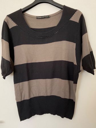 Umberto GINOCCHETTI Pullover Gr 42 Baumwolle neuwertig