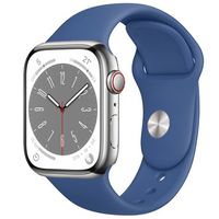 Silikon Armband für Apple Watch 42 / 44 / 45 /49mm Navy Blue