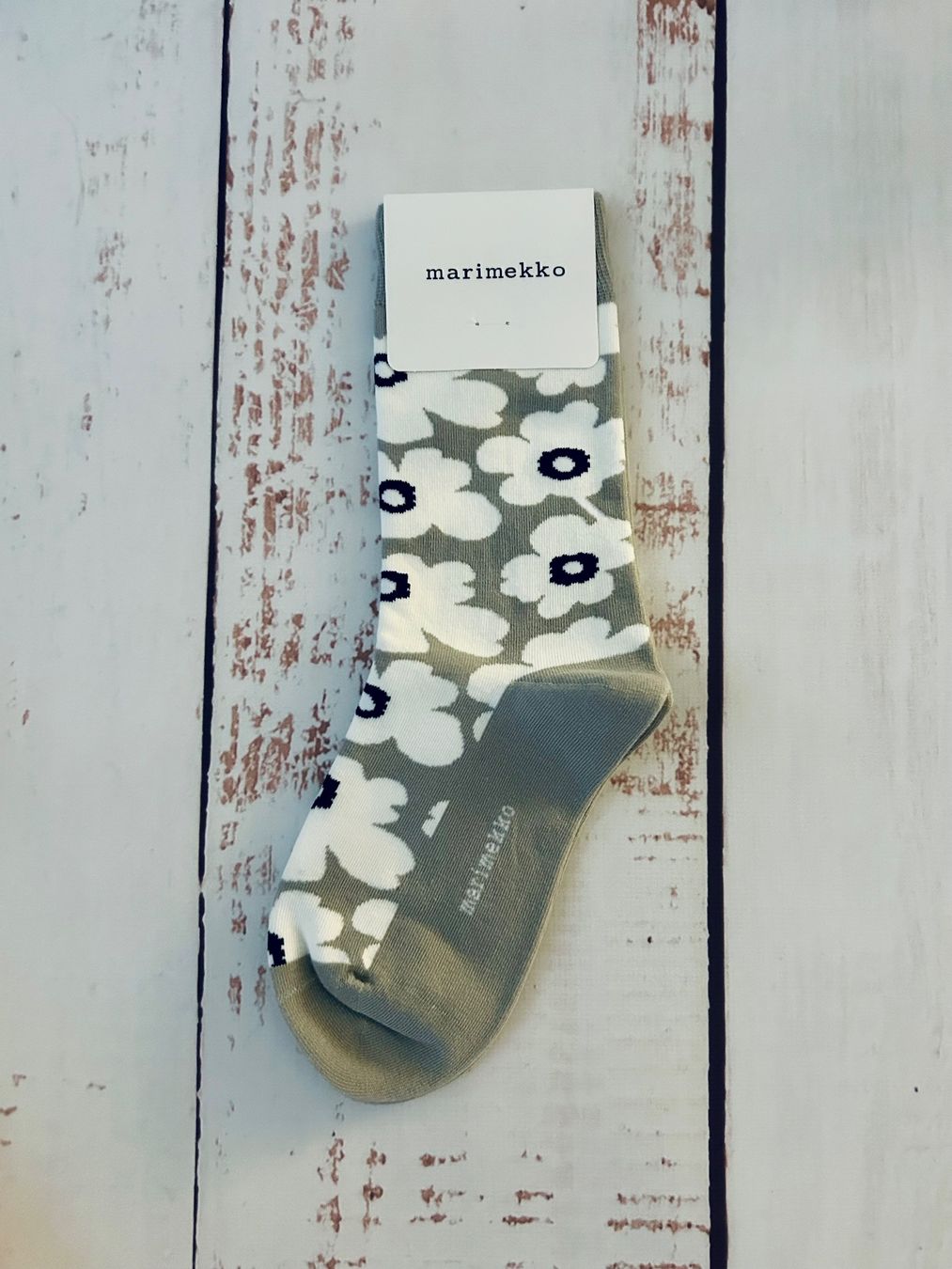 Socken: Marimekko socks pop-up stripes print – Neu und originalverpackt aus Zürich von Ferienan 3