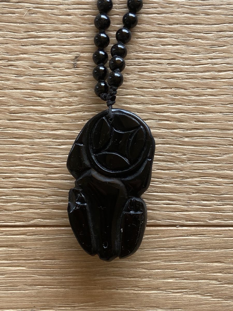 Catenine: Steinkette ONYX Drachenmotiv – Nuovo (secondo la descrizione) da Kloten venduto da KimChi 3