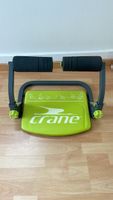 Crane Bauchtrainer Fitnessgeraet lime green like new
