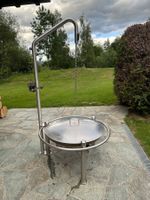 Schwenkgrill Edelstahl rostfrei ø 75cm