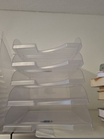 Schubladen Ablage Fächer Büro rotho transparent