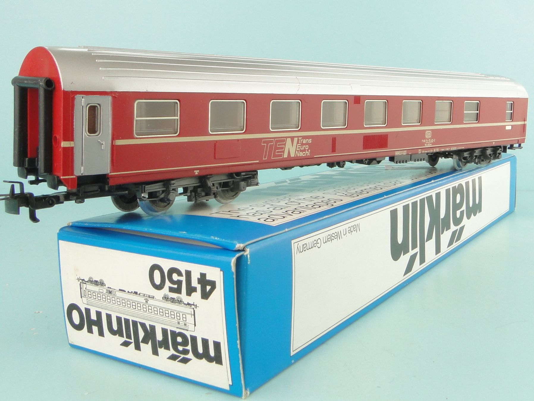 Märklin Modellini di ferrovie: Märklin 4150 DB TEN – Usato da Bülach venduto da cann11