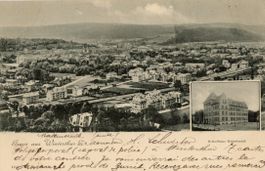 Winterthur  ZH   mit Schulhaus GEISELWEID    um 1901