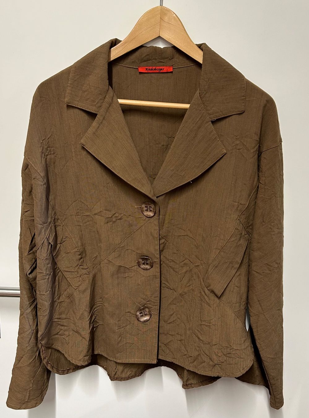 Niederberger Giacche: Leichte Jacke von Niederberger, Gr. S – Usato da Gwatt (Thun) venduto da umwelt-brocki