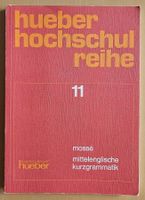 Fernand Mossé: Mittelenglische Kurzgrammatik