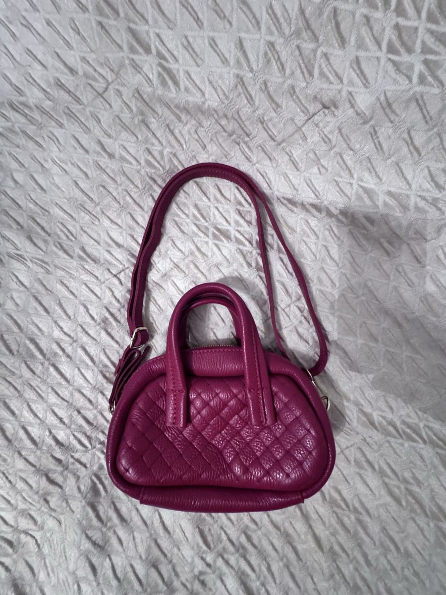 Borse da donna: Chic Pink Quilted Leather Handbag w/ Strap – Usato da Zürich venduto da 613_g8jy
