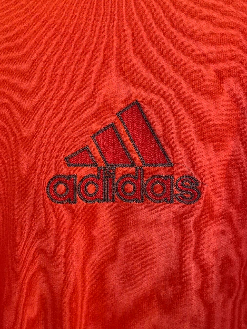Adidas Pullover & Sweatshirts: Orangener Adidas Pullover mit gesticktem Logo – Gebraucht aus Zürich von luna_anja 2