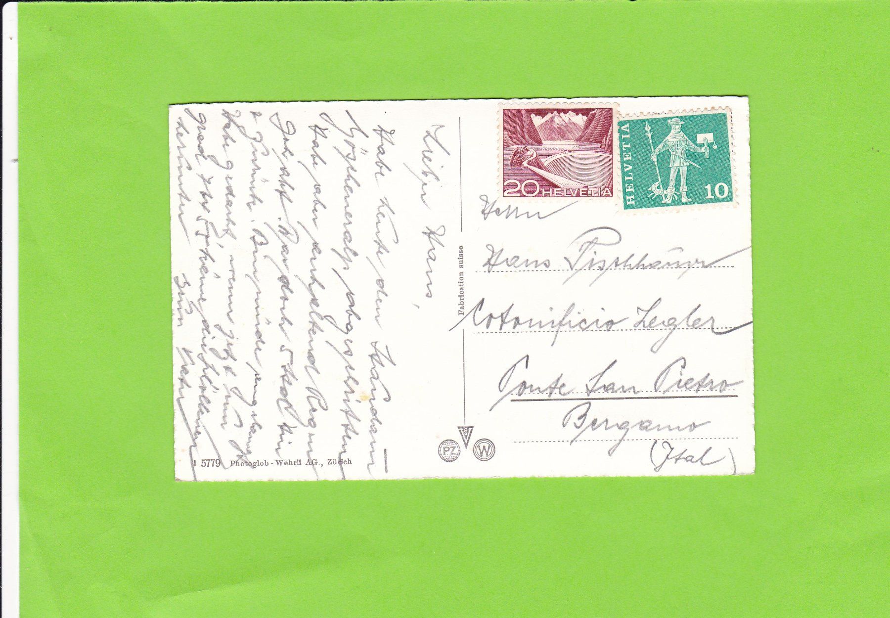 Cartoline postali: Göschenen-4 Bild mit Schöllenen – Usato da St. Peterzell venduto da neckertal 1