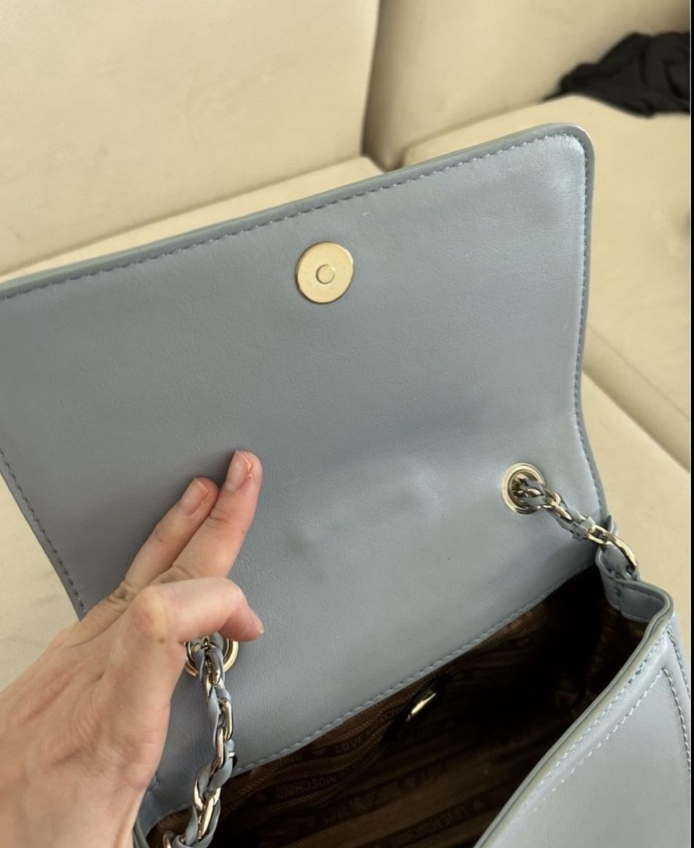 Moschino Borse da donna: Moschino Tasche in Hellblau, Top! – Nuovo (secondo la descrizione) da St. Gallen venduto da oli_ryy9 4