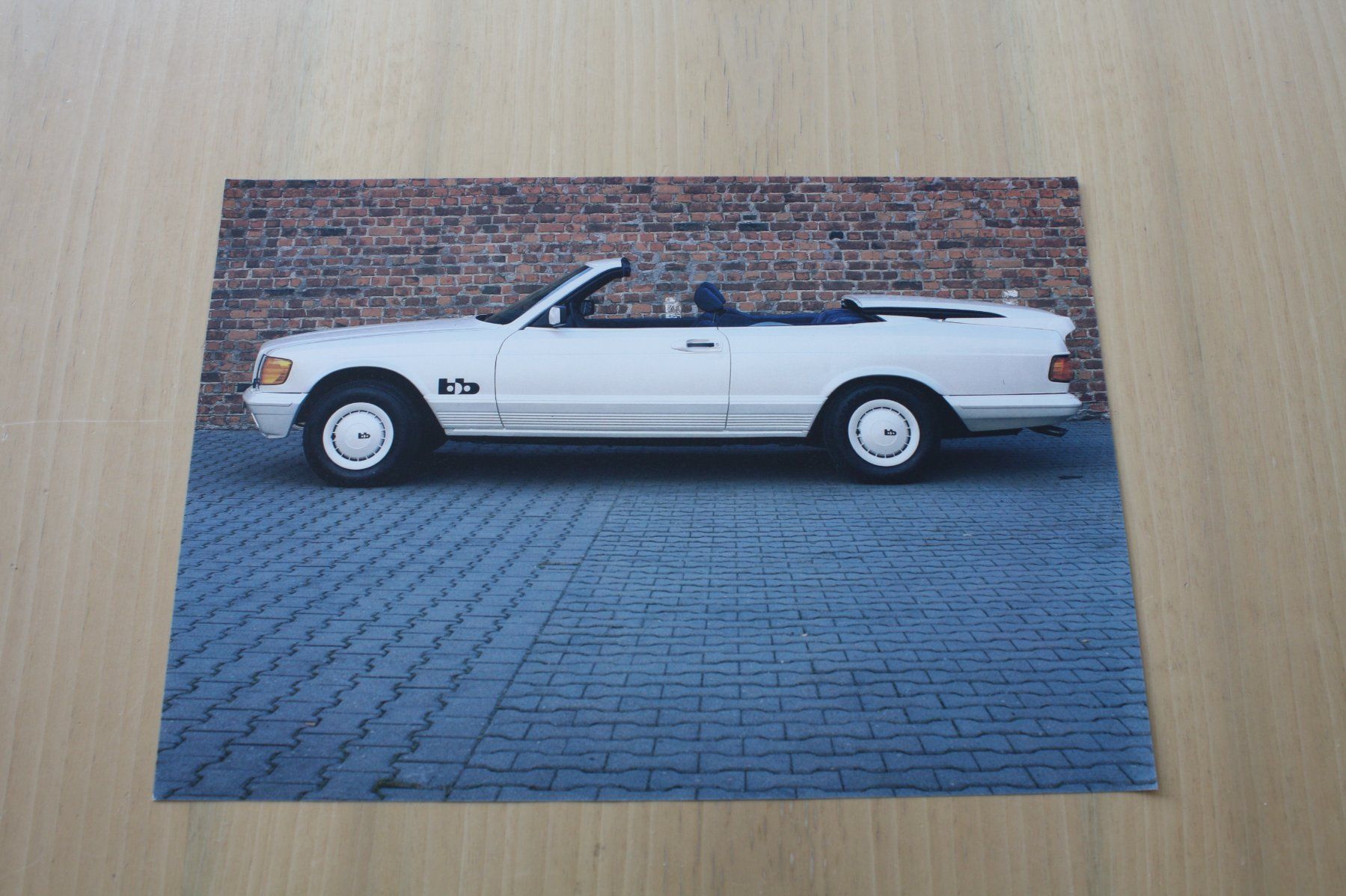 Mercedes-Benz Documenti: Mercedes 500 SEC b+b Magic Top 7 Cabriolet Prospekt – Usato da Wikon venduto da erwin400