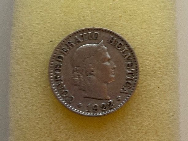 Tutti le monete: PIECE DE 10 CENTIMES 1922 – Usato da Le Brassus venduto da cinema13