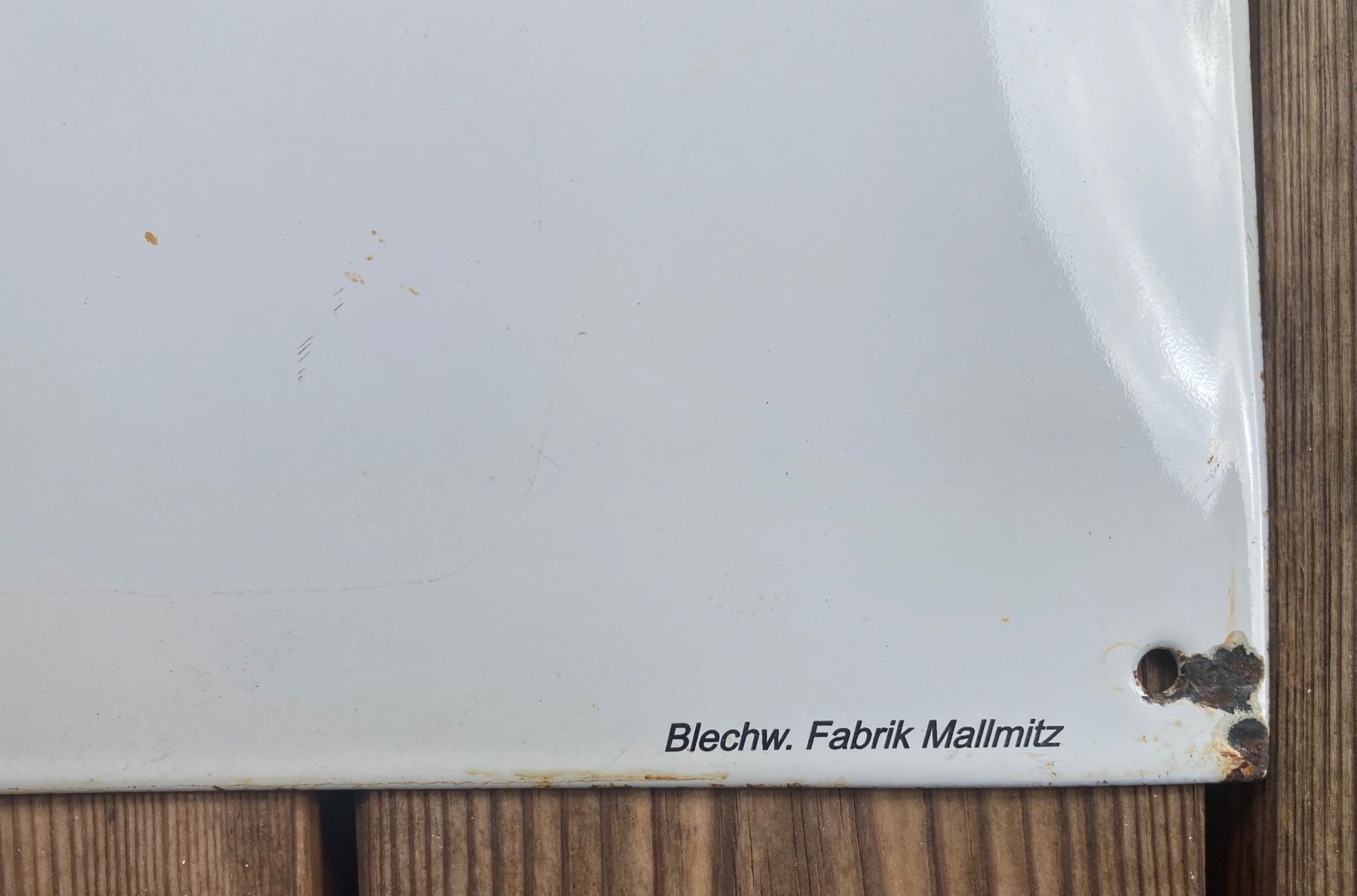 Schilder: Emaileschild  Bauhaus – Gebraucht aus Lüchingen von Eeizo 3