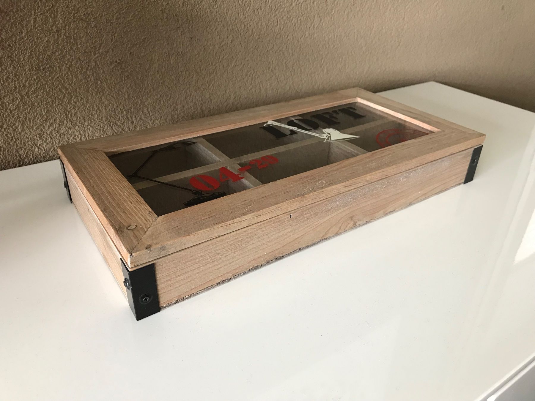 Casse di trasporto: Holzbox im Industrie Design – Nuovo (secondo la descrizione) da Düdingen venduto da Manuela14 3