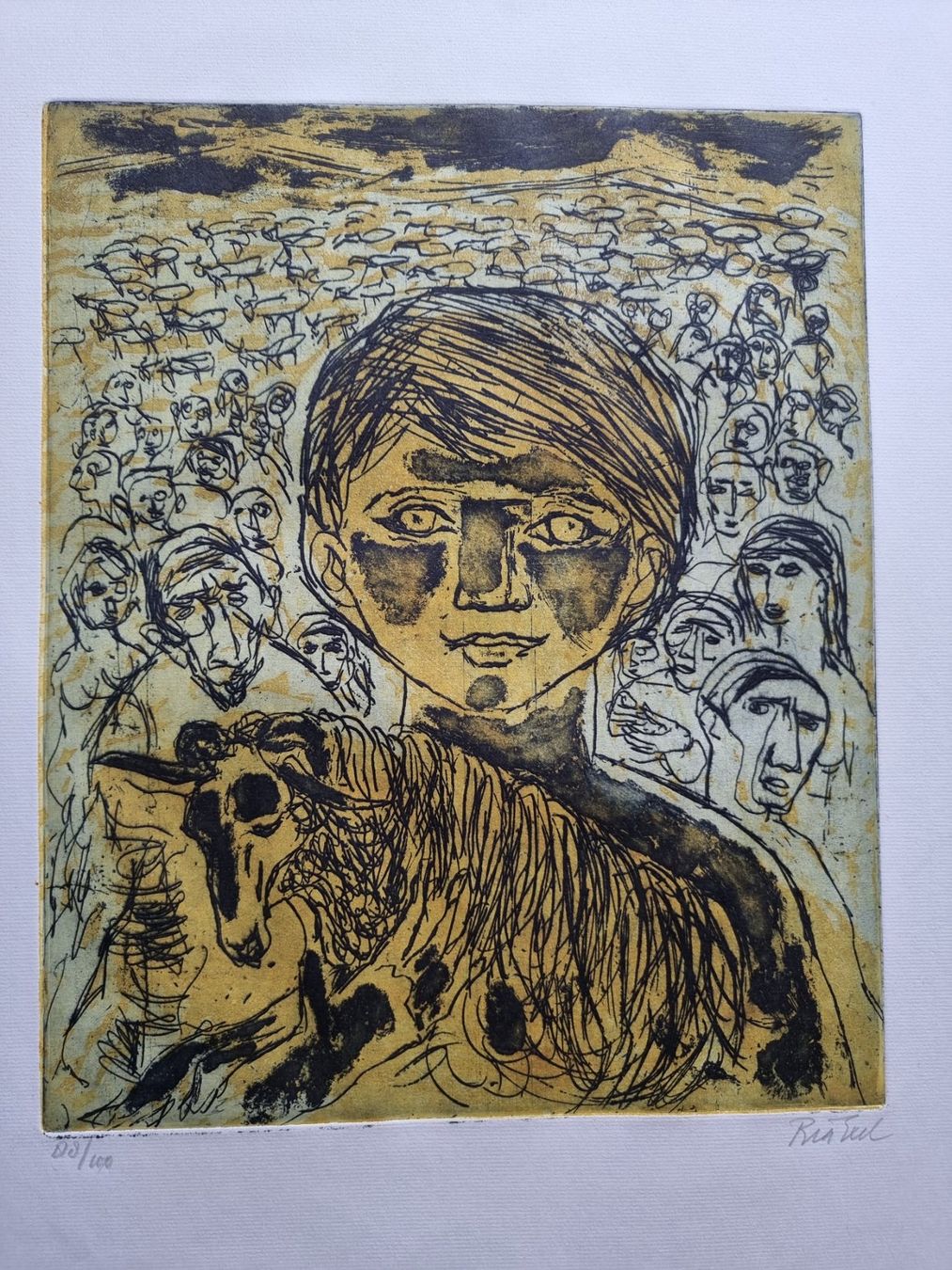 Grafiken & Lithographien: RIA EXEL RADIERUNG SIGNIERT NUMMERIERT – Gebraucht aus Gersau von grafik-kunst