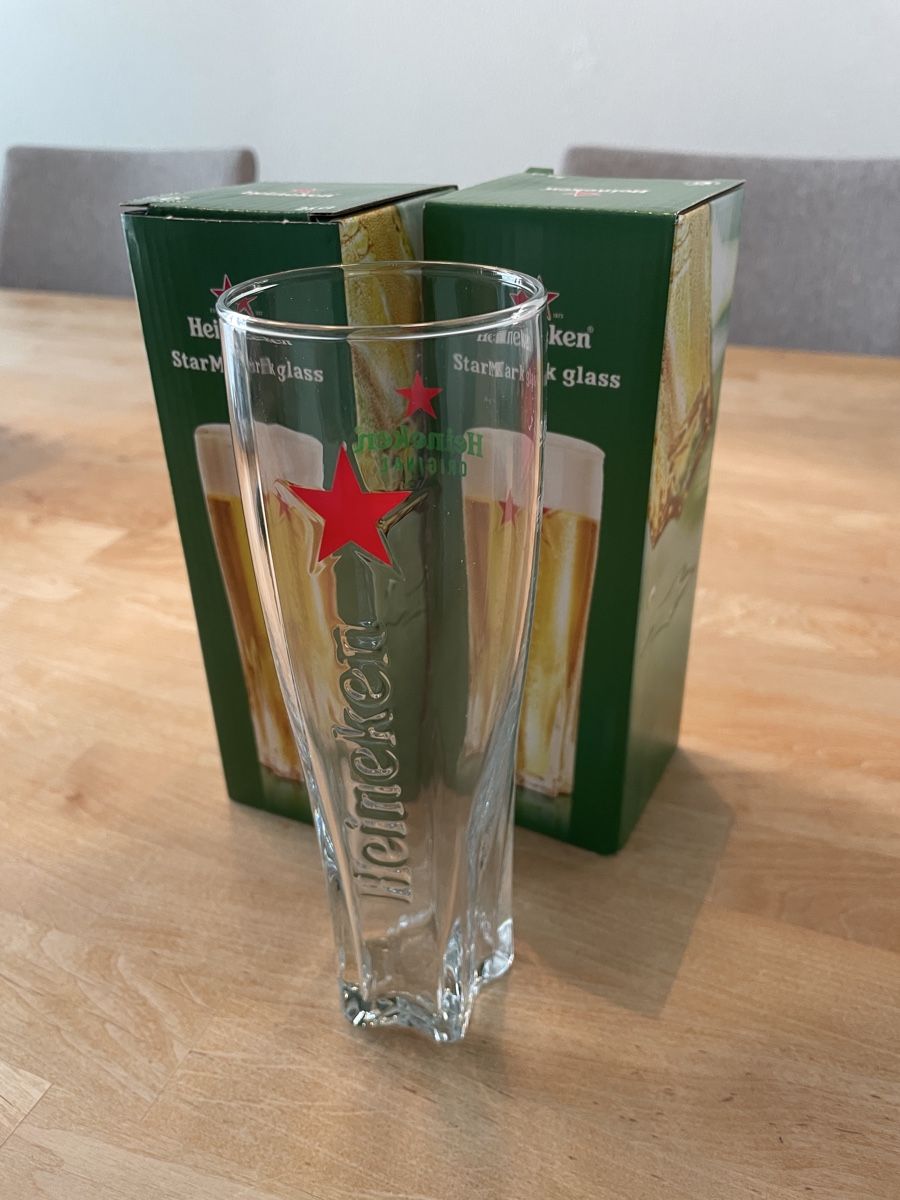 Heineken Gläser: Heineken Biergläser – Neu (gemäss Beschreibung) aus Sursee von Schriftgestalter