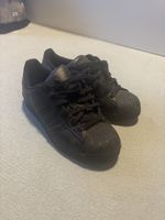 Adidas Superstar Sneaker schwarz Grösse 38 getragen