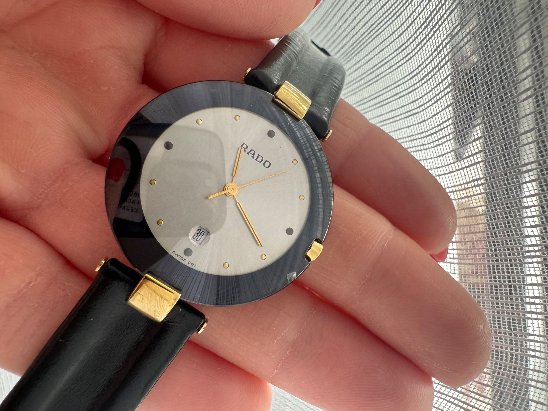 Rado Uhren: Rado Damenuhr, Lederarmband, – Gebraucht aus Oftringen von Makeq 7