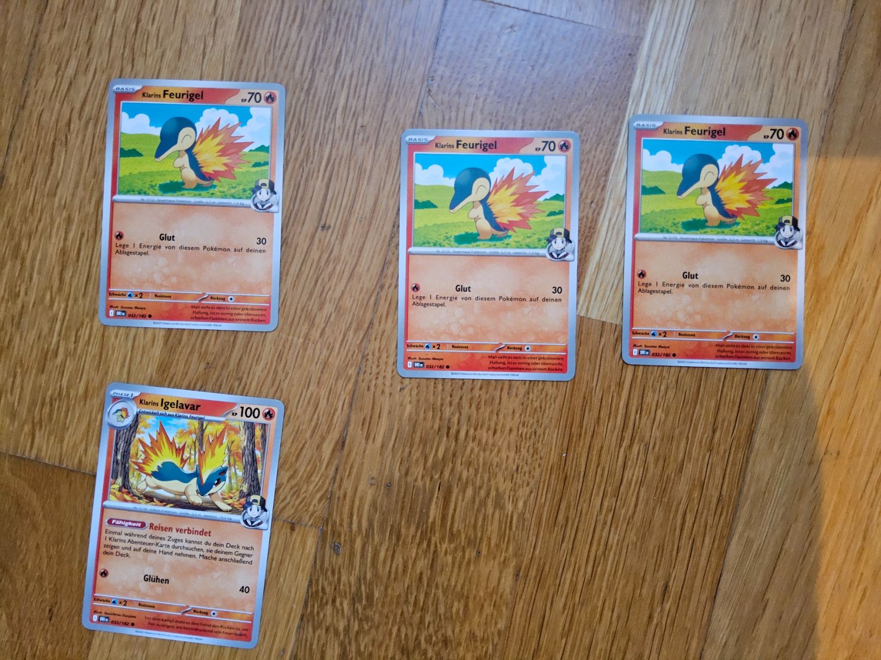 Pokémon Sammelbilder & Trading cards: Pokemon Feurigel und Igelavar – Neu (gemäss Beschreibung) aus Freudwil von freny24