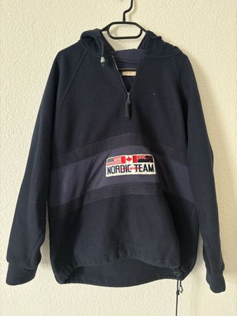 Vintage Nordic Team Fleece Hoodie Jacket