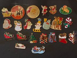Pins Weihnachten Samichlaus etc.