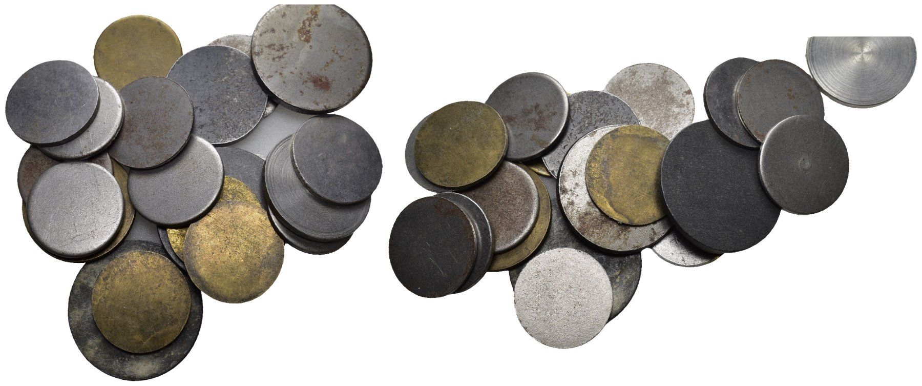 Alle Münzen: Münzen Rohlinge Lot – Gebraucht aus Bern von numismatictops