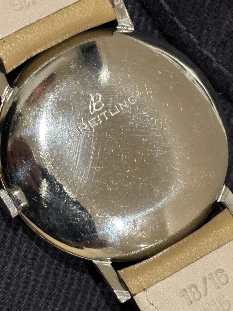 Breitling Uhren: Breitling Uhr Handaufzug mit Box und Kappe – Gebraucht aus Flums von Limatools 4