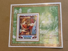 Briefmarke Weihnachten 1992, Cook Islands, Aitutaki