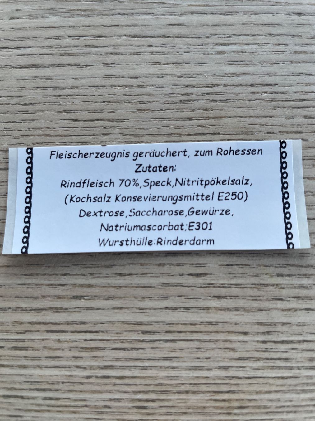 Cibi & Specialità: Trockenwurst vom Rind – Nuovo e nell'imballaggio originale da Hasliberg-Goldern venduto da flowerbauer74 4