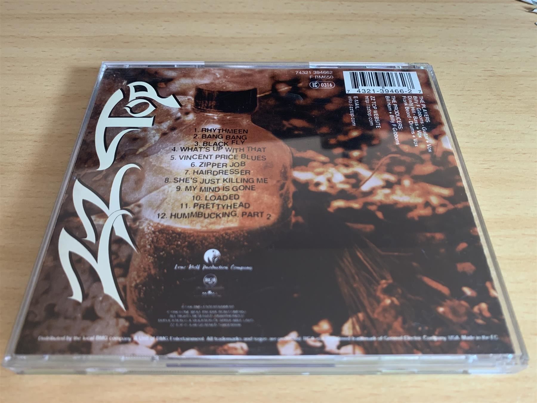 CD: ZZ Top – Rhythmeen – Usato da Rikon im Tösstal venduto da Alpenmutz 1