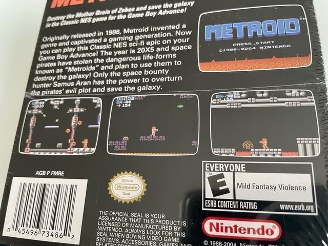 Nintendo Spiele: Nintendo Gameboy Advance Metroid NEU (!) – Neu (gemäss Beschreibung) aus Kehrsatz von Sash17 2
