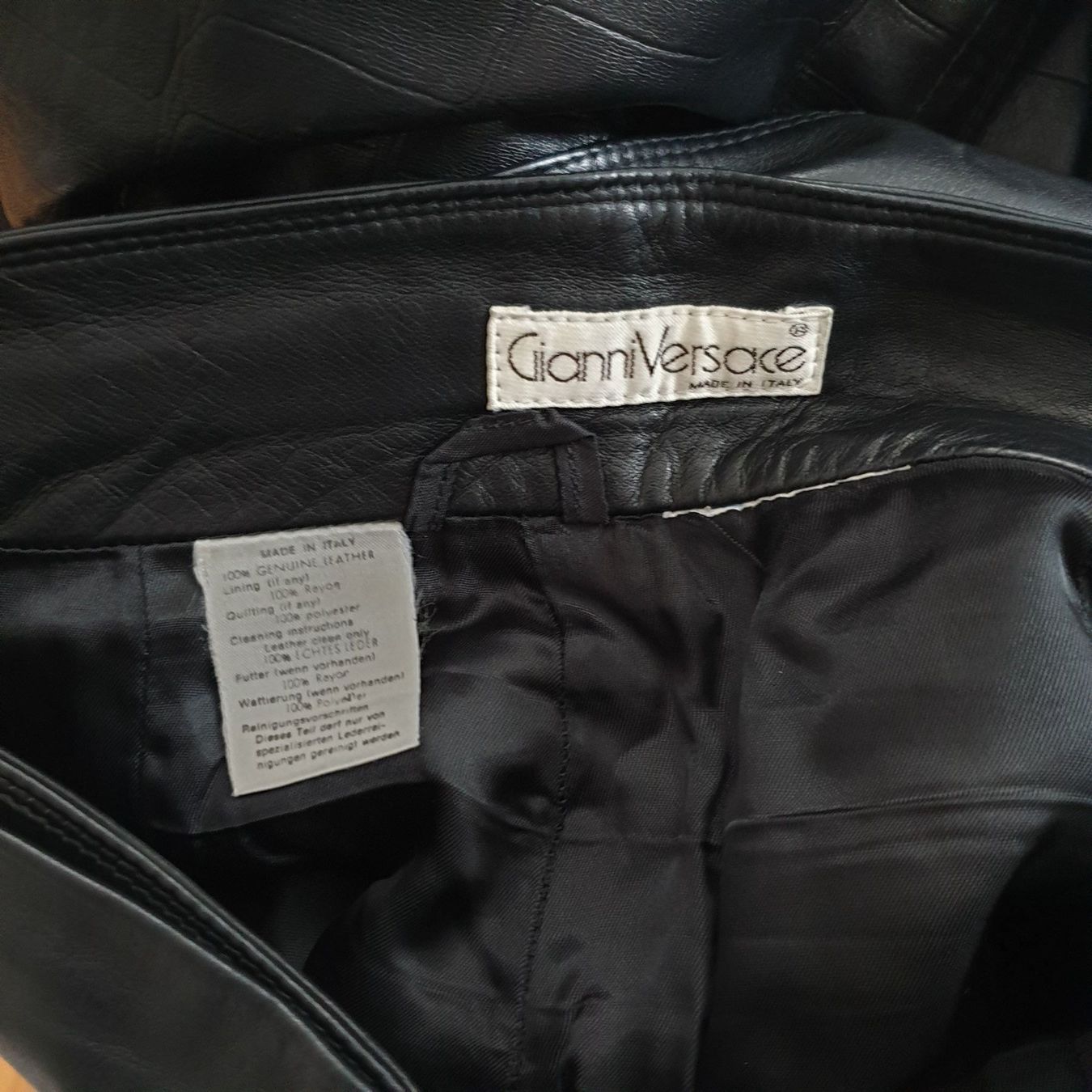 Versace Gonne: Gianni Versace, Lederjupe, Gr. 38 – Usato da Frenkendorf venduto da Moon111 3