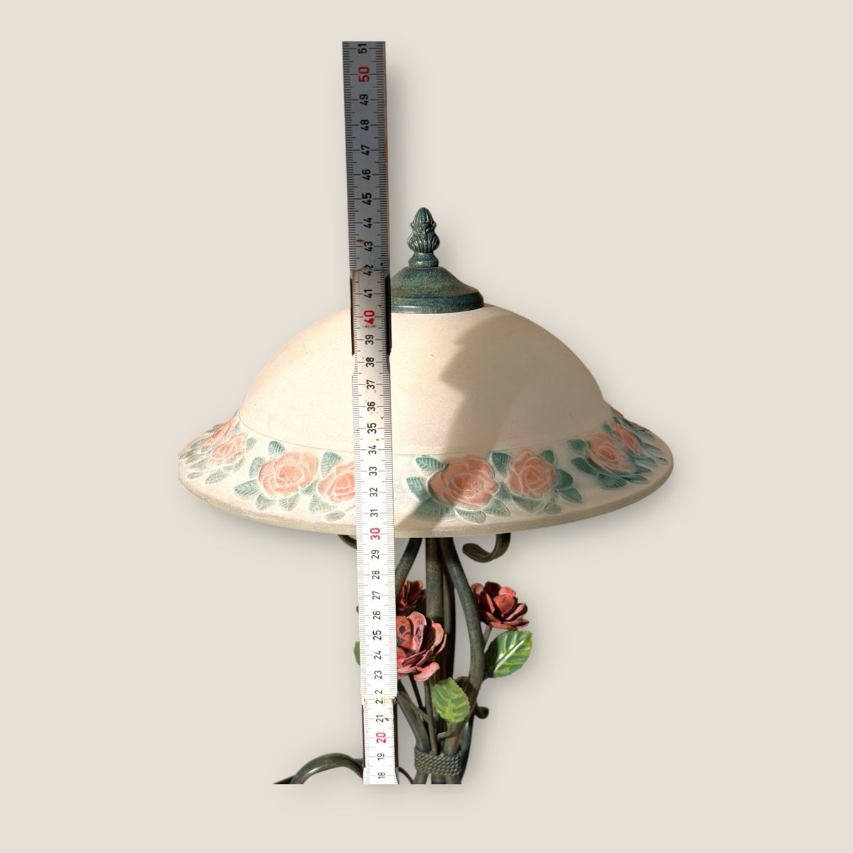 Lampes: Vintage Rose Table Lamp - Charming Floral Accent Light – D'occasion à Lausanne par vas_cdb2 5