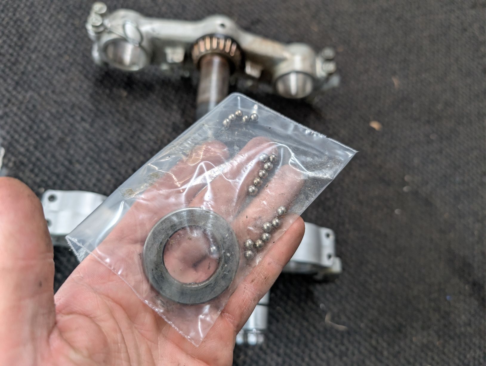 Yamaha Tutti i ricambio per moto: Yamaha DTR 125 Gabelbrücke – Nuovo (secondo la descrizione) da Mellingen venduto da Mech-Service 5