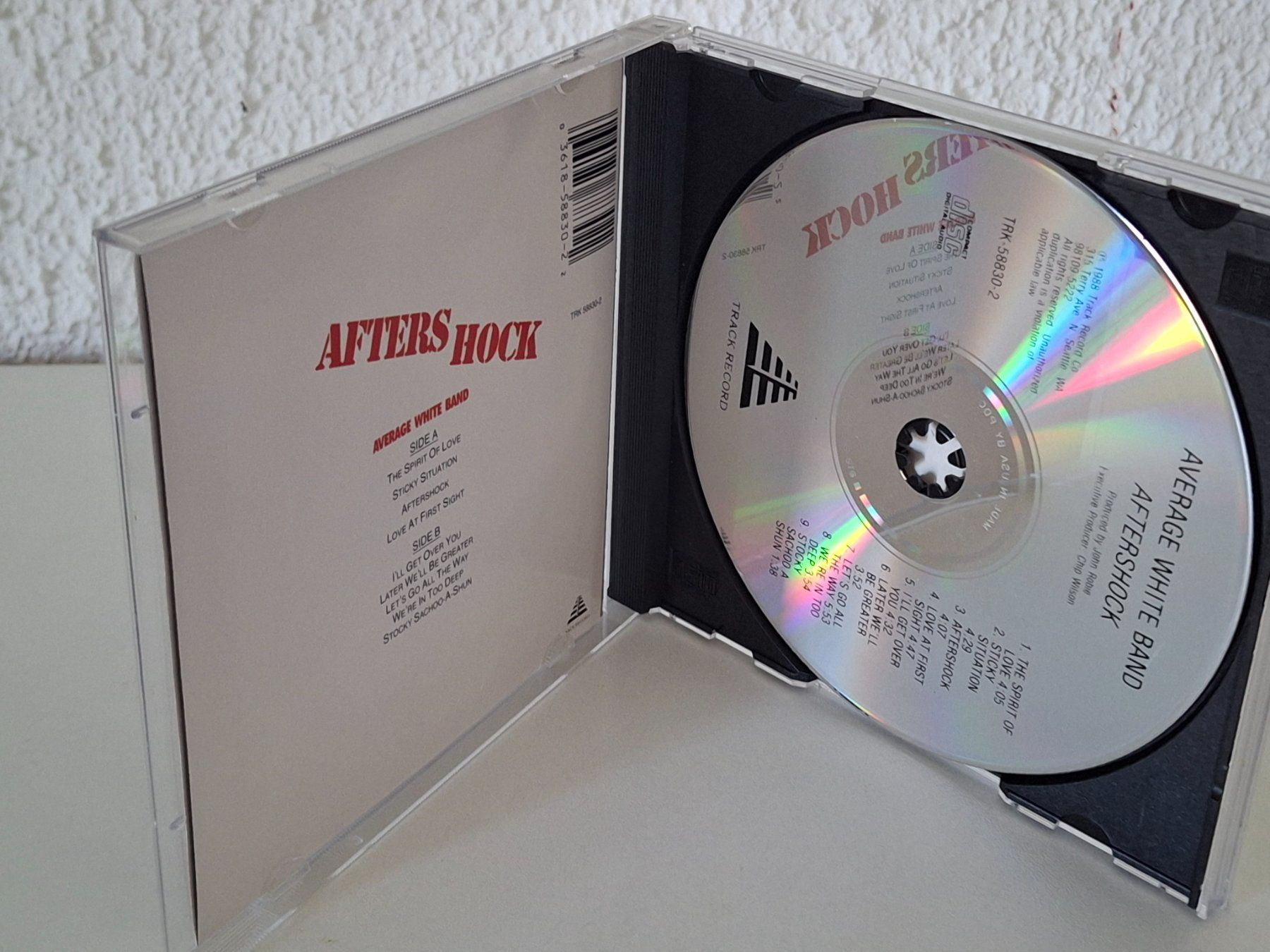 CD: CD Average White Band  -  Aftershock ( Electro-Funk ) – Usato da Aarberg venduto da Jackup1 2