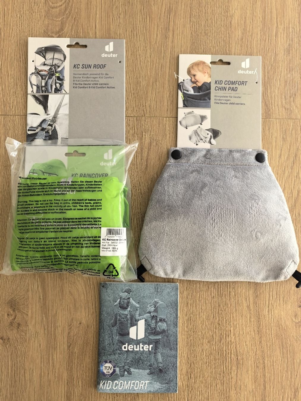 Deuter Marsupi portabebè: Deuter Kindertrage kid comfort – Nuovo e nell'imballaggio originale da Bad Ragaz venduto da chenk24 4