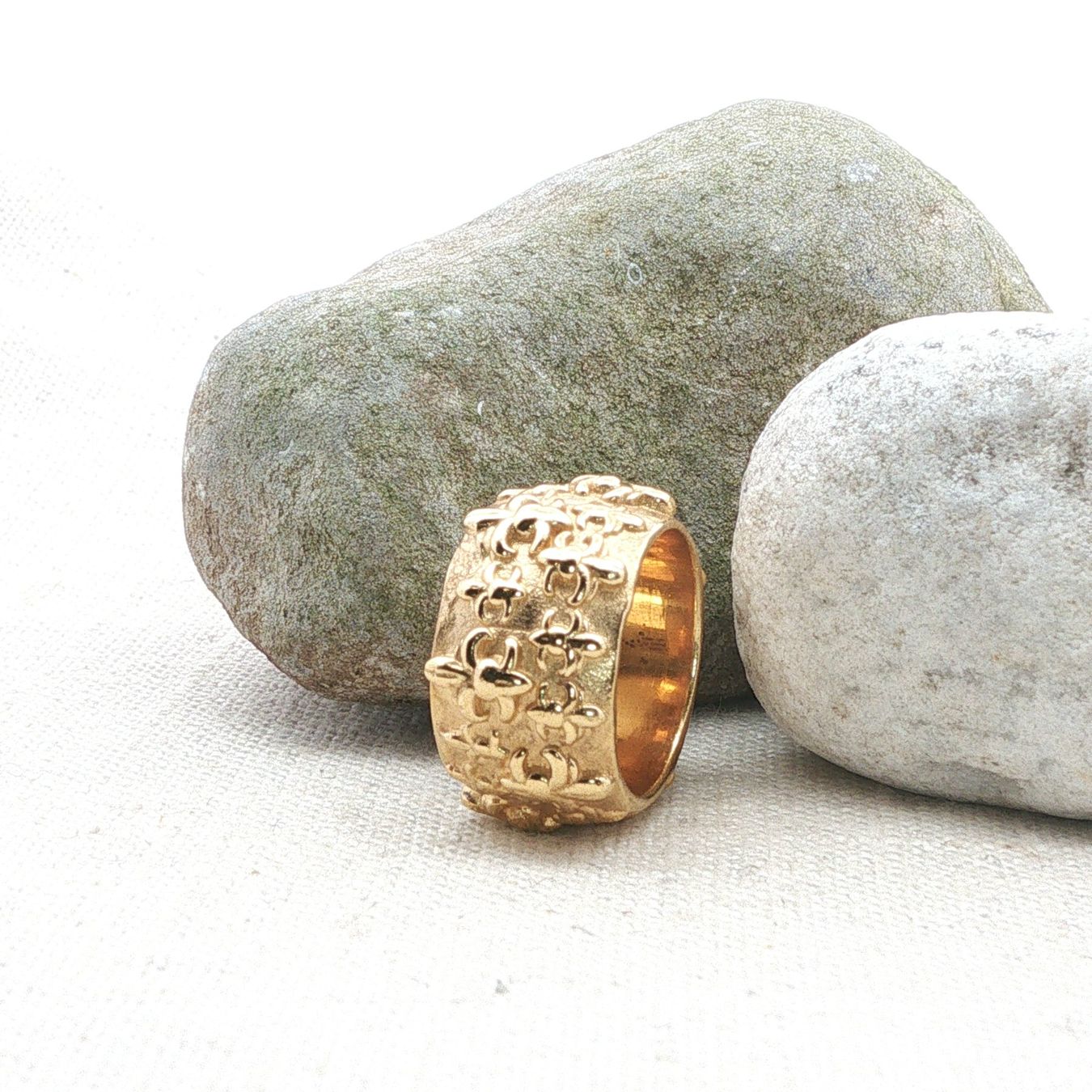 Olga Ribler Anelli: Statement Silber Ring 925 gelbvergoldet Grösse 55 – Nuovo (secondo la descrizione) da Luzern venduto da Schmuckoutlet 6