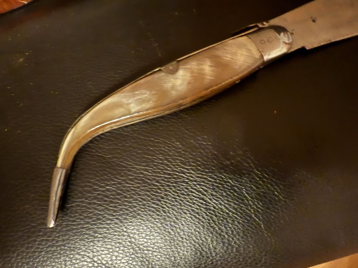 Taschenmesser: Spanisches Taschenmesser antikes Sackmesser Messer Navaja – Gebraucht aus Goldach von Messerguru 5