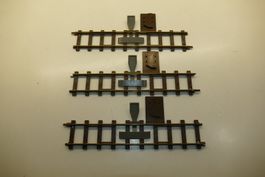 Faller Train 0: 3xEntkupplungs-Gleis