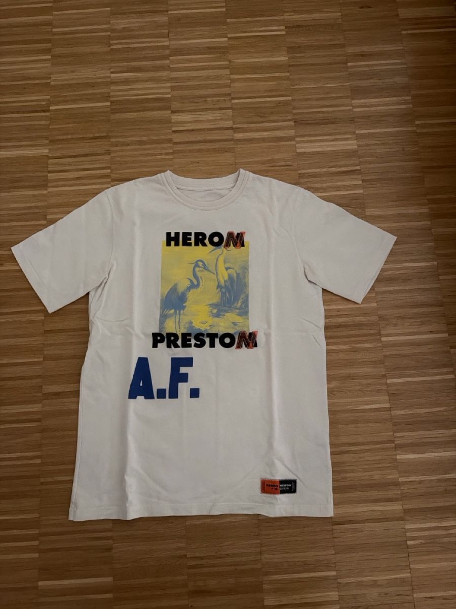 T-shirt: Heron Preston – Usato da Zürich venduto da btan0