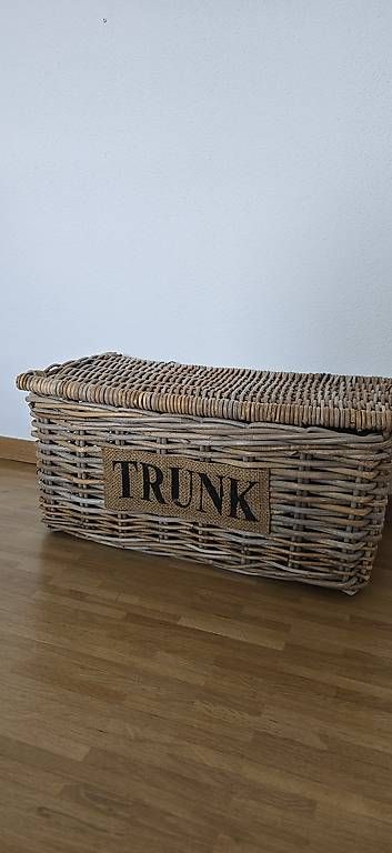 Cassapanche: Grosse Rattan Truhe – Usato da Weggis venduto da bdrm48 2