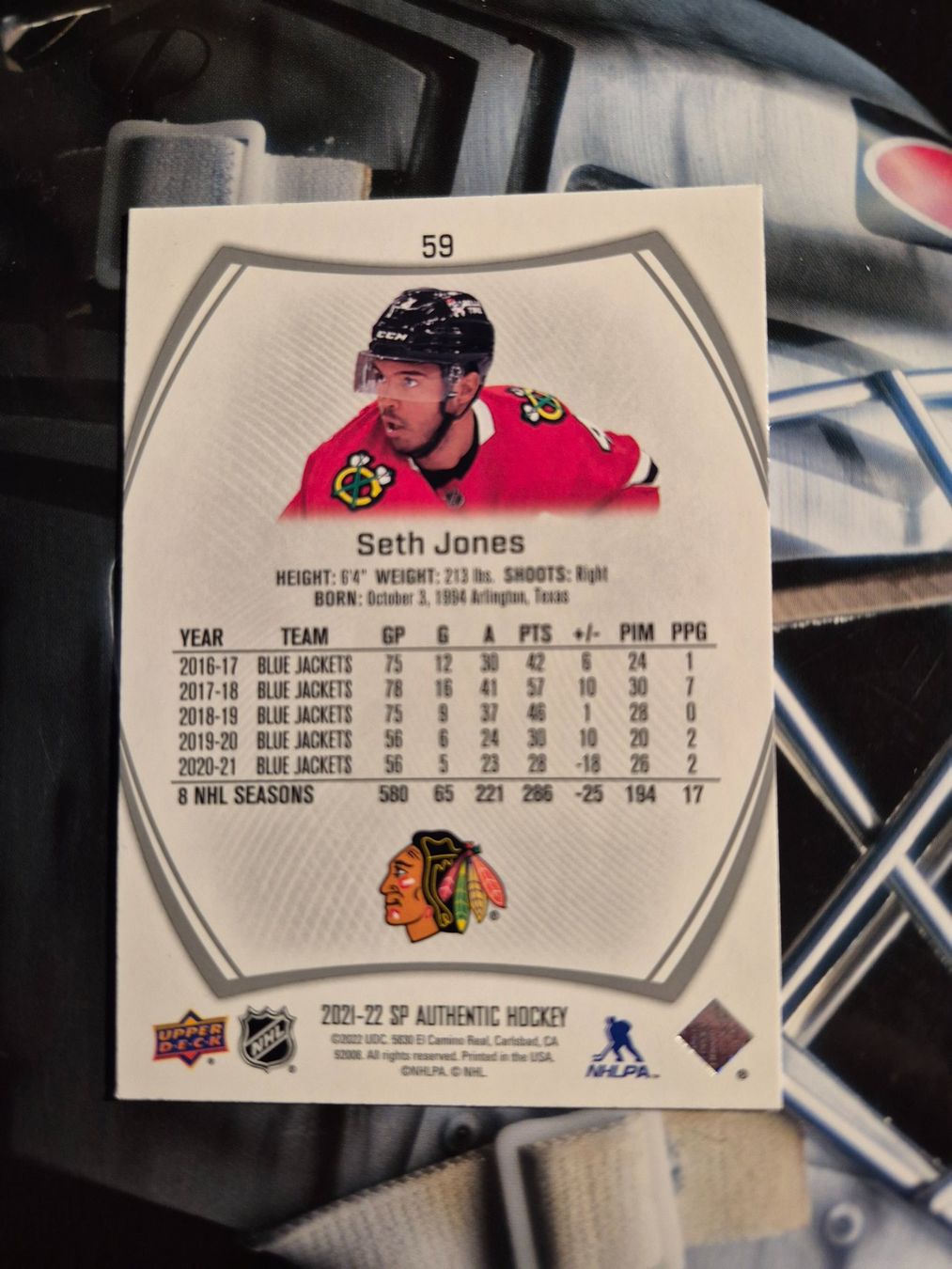 NHL Carte collezionabili: NHL Seth Jones Chicago Blackhawks – Usato da Treiten venduto da Sauber73 1