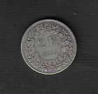 Alle Münzen: CH-  2  Fr.  1894  SILBER  Gebraucht – Gebraucht aus Gordola von coinsandnotes