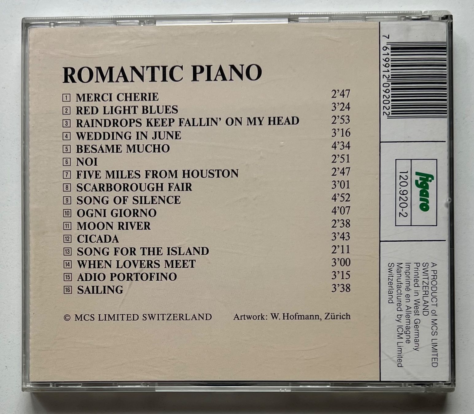 CD: Romantic Piano – Usato da Näfels venduto da rottabi 1