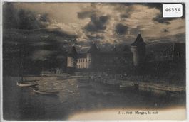 Morges, la nuit