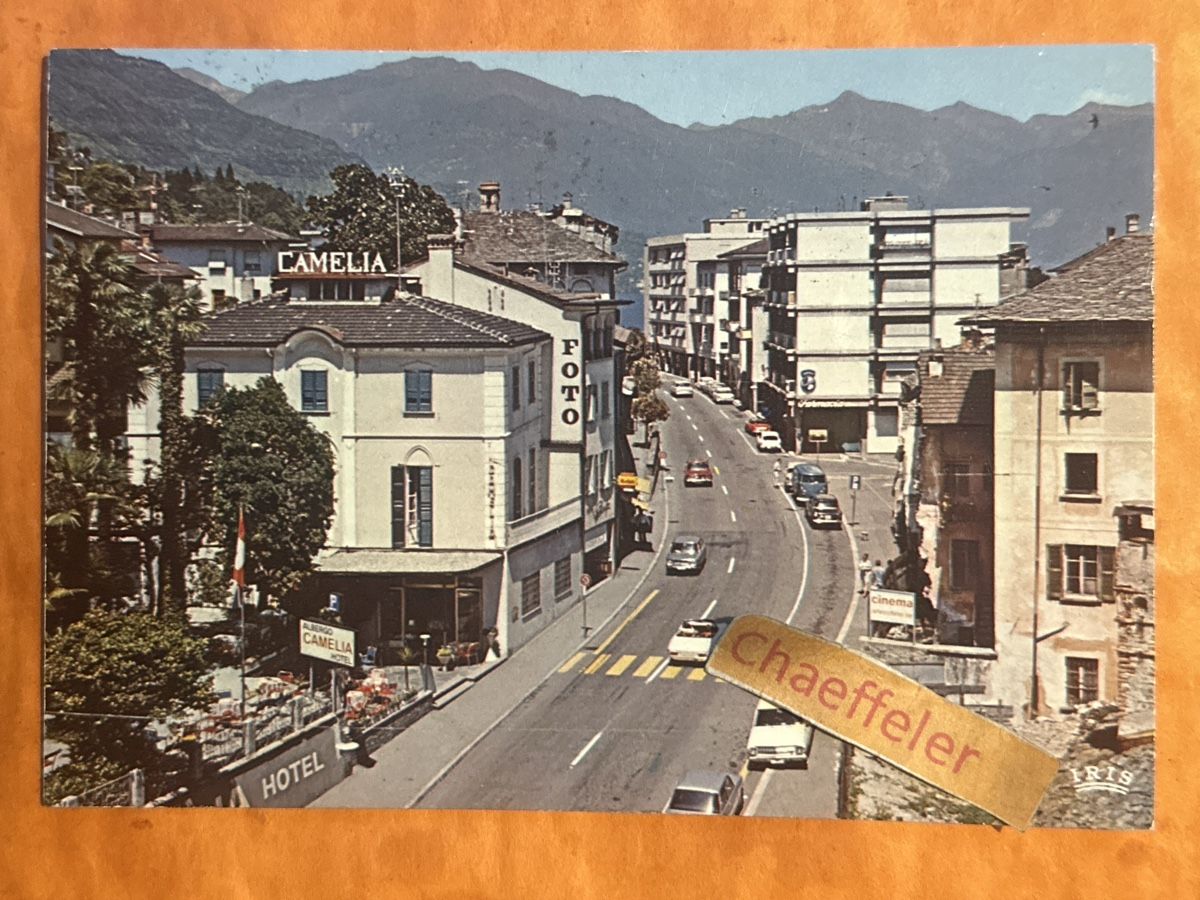 Ansichtskarten: 1979 Brissago, Lago Maggiore – Gebraucht aus Zürich von Chaeffeler
