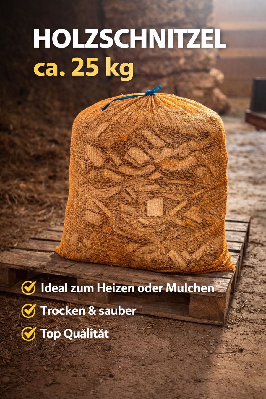 Articoli in legno: Brennholz-Holzschnitzel – Nuovo e nell'imballaggio originale da Wildhaus venduto da mar_bt2q
